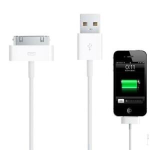Dây Cáp Sạc usb 1m Cho iphone 4 4s ipad 1 2 3 ipod 30 pin iphone 4 4s ipad 1 2 3