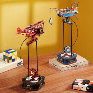 Rokr DIY Trọng Lực Xoay Khối Xây Dựng Mô Hình Xếp Hình Quà Tặng Sáng Tạo Trang Trí Sinh Nhật Đồ Chơi Giáo Dục Cho Trẻ Em Người Lớn BNVU
