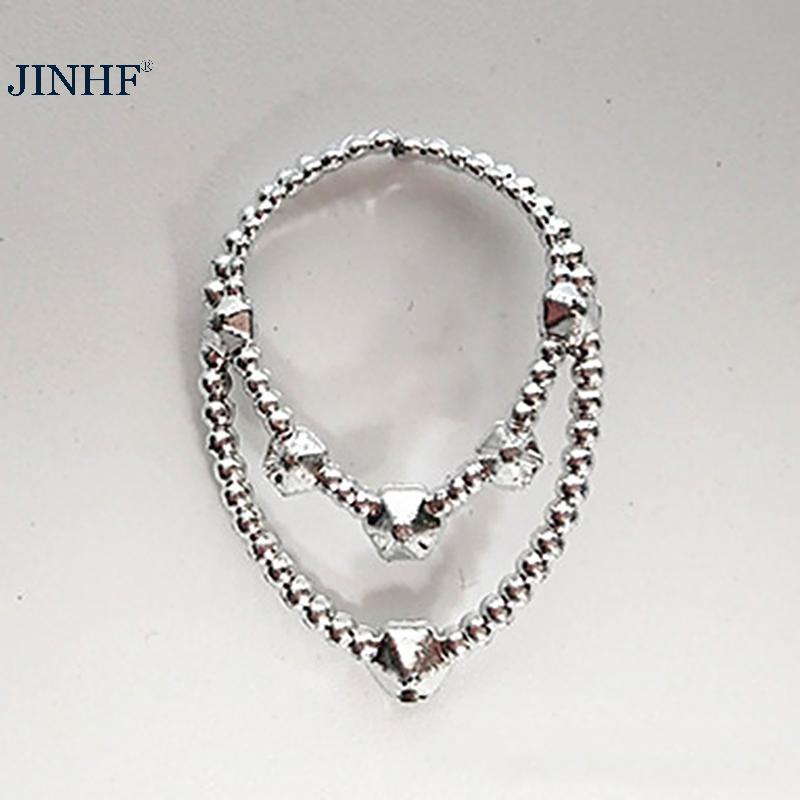 JINHF 20 Chiếc Đa Năng Bông Tai Vòng Tay Thái Cho 1 / 6 Phụ Kiện Búp Bê Bộ Thời Trang Búp Bê Bé Gái Trang Sức DIY Trang Trí Đồ Chơi HOT