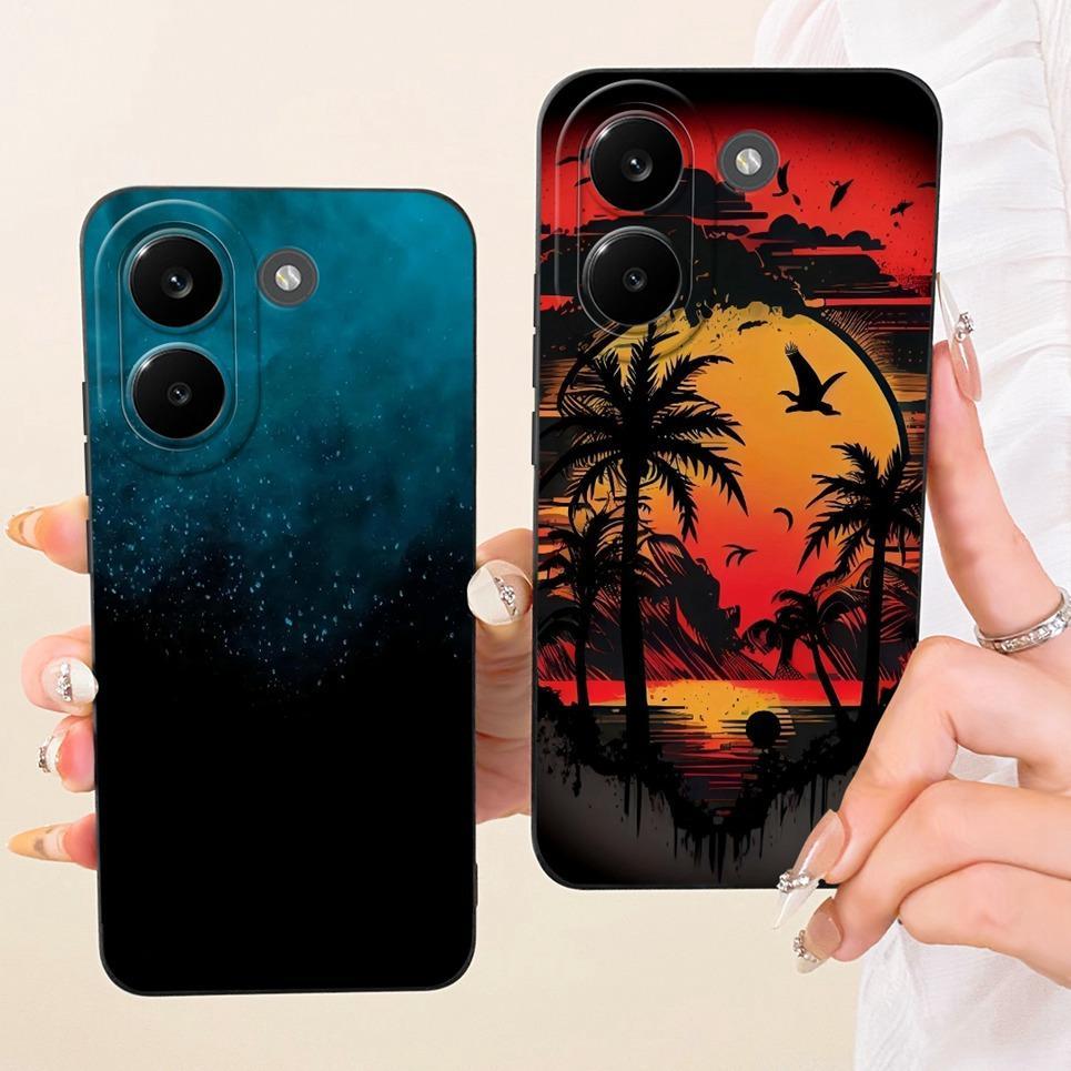 Thiết Kế Thời Trang Thẩm Mỹ Mèo Rồng Ốp Lưng Điện Thoại Xiaomi Poco X8 Pro PocoX8 Pro Max Vỏ Silicon Mềm Chống Sốc