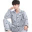 Shop 5A Bộ Đồ Ngủ Kháng Khuẩn Nam Dài Tay Cotton Nguyên Chất Xuân Thu Nam Cotton Nguyên Chất Nam Mỏng Trung Niên Trẻ Bộ Đồ Gia Đình