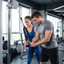 THEGIRL8B Tricep Dây Kéo Xuống Cáp, Dây Kéo Tập Gym Nhiều Màu Nylon, Thiết Bị Tập Thể Dục Đầu Đôi 70 / 90cm Chống Trơn Trượt Dây Tricep Phụ Kiện Phòng Tập Gym