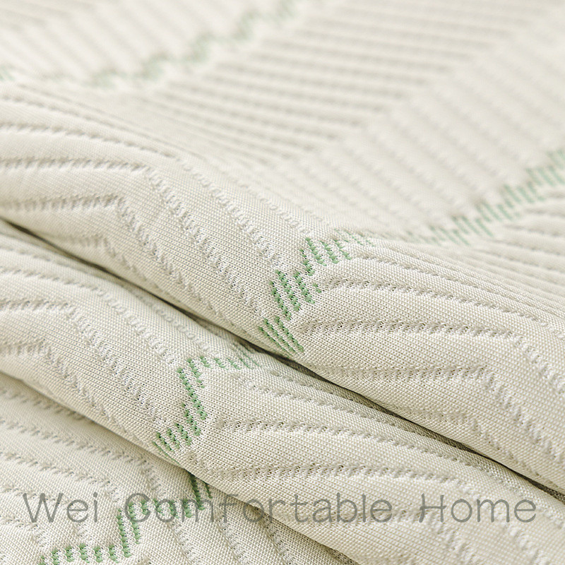 Nhỏ Tươi Mát Cảm Giác Ice Silk Sofa Đệm Cố Định Chống Trơn Trượt 2026 Phong Cách Mới Mùa Hè Mát Thảm Mùa Hè Nội Tuyến Đệm Bao Vải