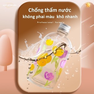 Hộp bút acrylic marker 60 màu đầu tròn – Màu sắc tươi sáng, trải nghiệm vẽ trên vô vàn chất liệu.