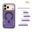 Ốp điện thoại IPhone 17 Pro max Vỏ bảo vệ da từ tính Cảm giác mờ Bán trong suốt 16pro Chống sốc 15 kim loại bao gồm tất cả