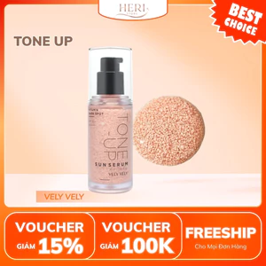 VELY VELY Vitamin Dark-spot Tone-up Sun Serum 30ml- SPF50+ PA++++ Heri Skin
