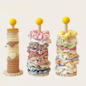 Scrunchies và Kẹp Tóc Dễ Thương Cho Cô Gái - Phù Hợp Trưng Bày và Lưu TrỮ