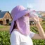 Mũ Chống Nắng IFASIN Vành Rộng Có Quạt, Phù Hợp Cho Mùa Hè