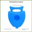 Bóng tennis Rebounder với dây Bóng có trọng lượng Đế tập luyện huấn luyện viên tự tennis di động dành cho người mới bắt đầu Thể thao kouvn