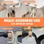 Kẹp Xe Đẩy CHEESELY, Thiết Kế Gấu Dễ Thương Kẹp Carabiner Lớn Móc Xe Đẩy, Chất Liệu Da Chống Trơn Trượt Dây Đeo Móc Treo Xe Đẩy Phụ Kiện