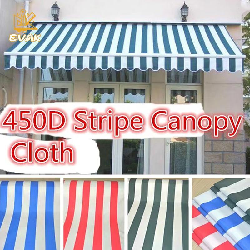 Alittlesetrtu 420D Oxford Vải Sọc Chống Thấm Nước Tán Lều Ô Bọc PU 50x150cm VN