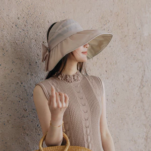 Mũ lưới nữ keo màu chống tia cực tím và nắng