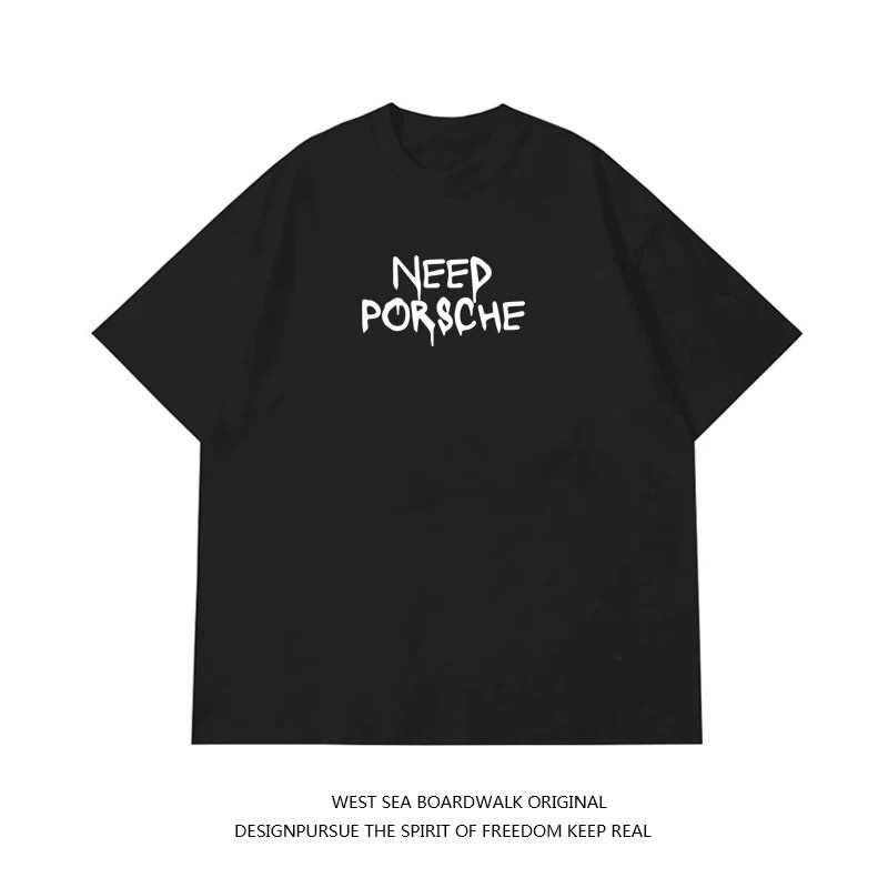 [Full Tag]Áo thun NEED MONEY FOR PORSCHE Nam Nữ unisex - 100% cotton 250gsm dày dặn