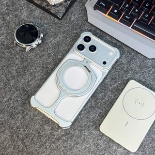 Tay Apple iphone17 Series Kết Cấu Dòng Kim Loại 17pro Kim Loại Trần Apple 13promax Model Thích Hợp Cho Khung Trophy 14promax Kim Loại 15promax Vỏ Bảo Vệ Khung Xe