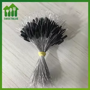 Sản phẩm gồm 300 cái/lốc phao cao su chặn hình trụ, phù hợp dùng trong câu cá