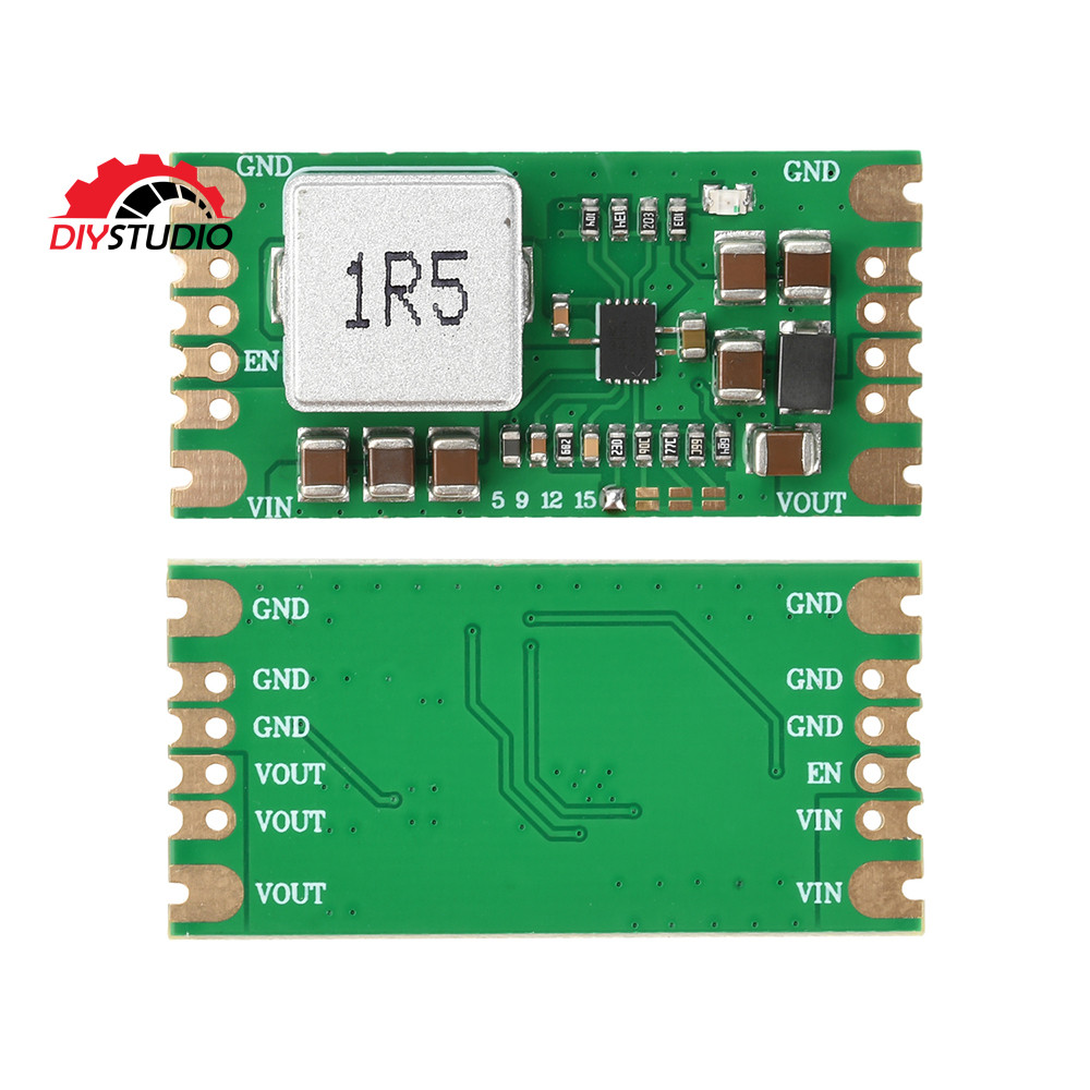 Mô-đun nguồn tăng cường DIYSTUDIO MP3429 DC-DC 3-14V sang 5V / 12V 21A ...