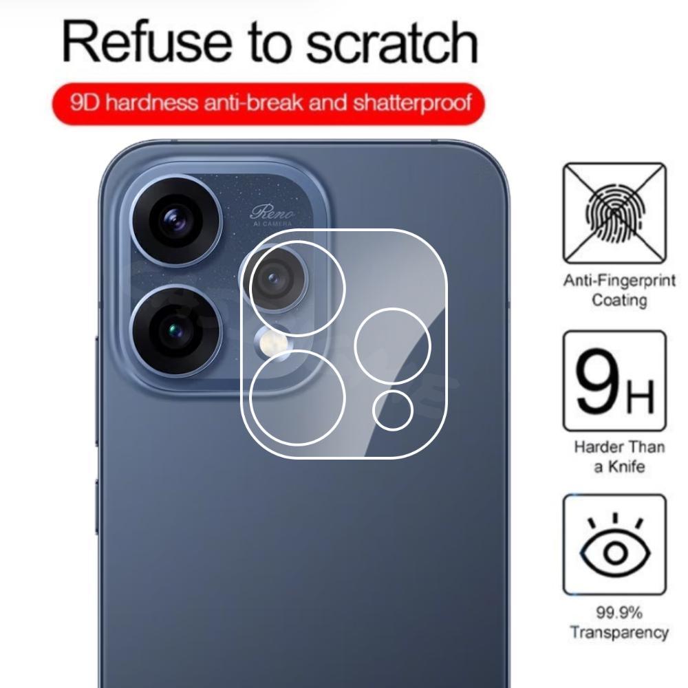 Oppo Reno 15 5G 2025 3D Bảo Vệ Ống Kính Máy Ảnh Cho Oppo Reno 15 Reno15 15Reno OppoReno15 Pro 15F F 5G 2025 Trong Suốt Kính Cường Lực Mặt Sau Bảo Vệ Camera