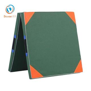 Thảm tập thể dục thể dục có thể gập lại Dovewill 120 Cm X 60 Cm, đa năng, di động, gấp đôi để tập thể dục, khiêu vũ, ngồi dậy