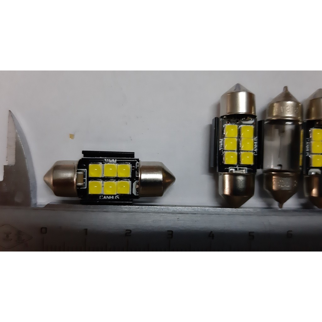 Đèn LED trần chuẩn CANBUS, không lỗi cắm vào là sáng, trần, Đèn led ôtô, Đọc đèn trên nóc xe