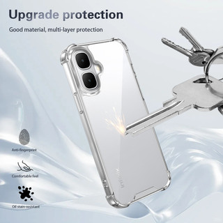 Dành cho infinix Smart 10 / POP 10 Ốp điện thoại cứng pha lê trong suốt chống rơi 4 chiếc Vỏ mỏng chống sốc
