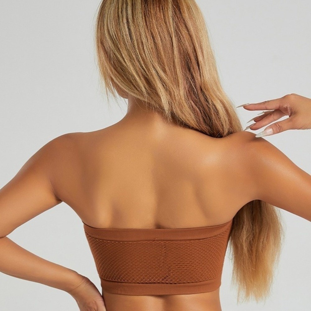 Áo Ngực Bandeau Không Dây DWEL - Từ S Đến XXL, Thiết Kế Quấn Cỡ Lớn, Đóng Cửa Phía Trước, Phù Hợp Mặc Hàng Ngày