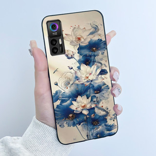 Ốp điện thoại Cho TCL 30 5G 30 Plus 30 + T676H T776H T676K Ốp điện thoại Thẩm Mỹ Sang Trọng Dễ Thương Thoáng Mát Bé Trai Bé Gái Đen Mờ Mềm Ốp điện thoại Silicon