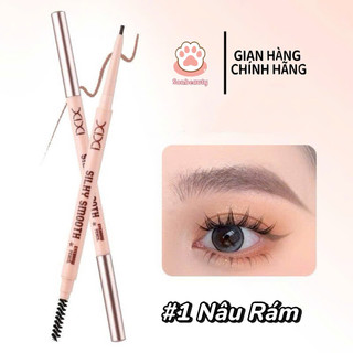 Chì kẻ mày xi xi đầu mảnh 2 đầu chuốt, vẽ nét mảnh xixi
