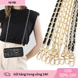 【Hỷ】Dây xích túi xách thời trang 120cm, món quà ý nghĩa tặng bạn bè và người thân yêu thích DIY phụ kiện.