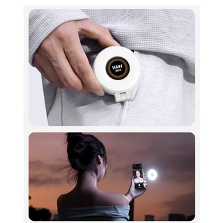 Đèn Chiếu Sáng Mini Hút Nam Châm Có Thể Gập 360° Xoay Điều Chỉnh ánh Sáng Lạnh Và ấm Cầm Tay Siêu Sáng