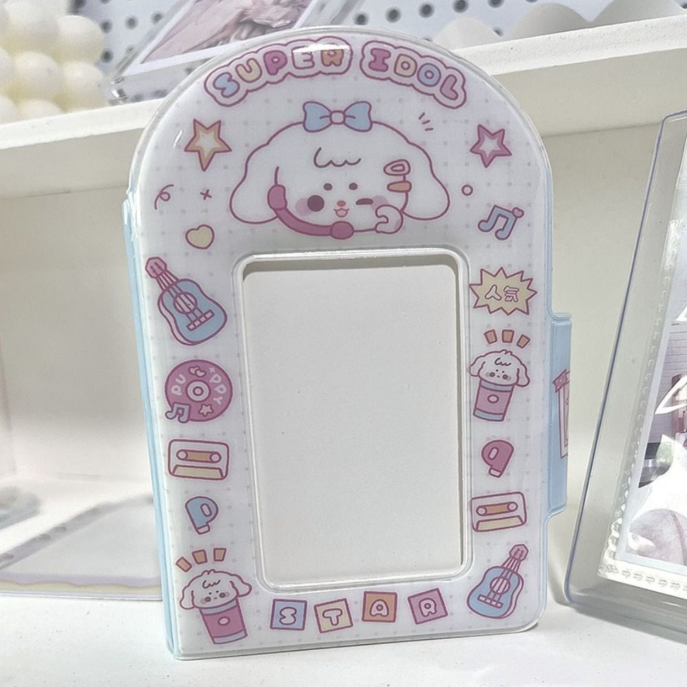 [Vận chuyển nhanh] Sách sưu tập thẻ thần tượng SIMPLEAID, Album đựng thẻ hoạt hình 3 Inch, Quà tặng bảo vệ ảnh PVC Mini dễ thương