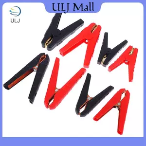ULJ 2 CÁI 100 / 200 / 300 / 500A Kẹp cá sấu bằng đồng hạng nặng Thiết bị đầu cuối Pin điện Đầu nối thử nghiệm kẹp cá sấu cho cáp nhảy Tăng cường.