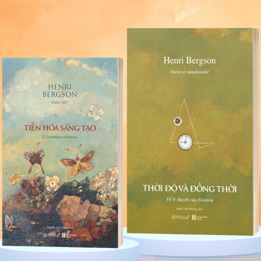 Sách - Lẻ/Combo: TIẾN HOÁ SÁNG TẠO + THỜI ĐỘ VÀ ĐỒNG THỜI (Omega Plus)