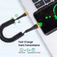 Cáp sạc nhanh USB / Type C sang Type C 120W Dây sạc ô tô bằng kính thiên văn lò xo cuộn Dây kéo dài đến 1,8M Cáp dữ liệu cho ios15-17 / Android