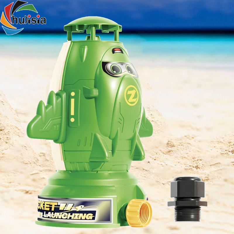 Chalisia Rocket Đồ Chơi Tưới Nước Ngoài Trời Xịt Nước Mùa Hè Giáo Dục Bể Bơi Đảng Kiểm Soát Áp Suất Cho Tuổi 3+