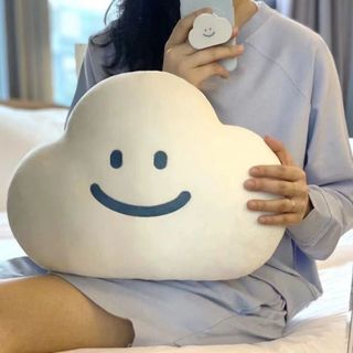 Siêu Mềm Hàn Quốc ins Ngủ Dễ Thương Đệm Đám Mây Sang Trọng Mặt Cười Influencer Ngủ Búp Bê Quà Tặng Sinh Nhật Bàn Làm Việc