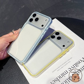 Dành cho iQOO Z11 Z10 Z9X Z9 Turbo Pro Plus Z8 Z8X Z7 Z7X Z7i Z6 Lite Pro Z5 Z3 U5X U5E U3X U1X Ốp Điện Thoại 2 Trong 1 Màu Kẹo Hai Lớp Màu Đơn Giản Màu Đen Trong Suốt Vỏ