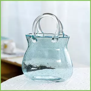 Ví Bình Trong Suốt Túi Xách Hình Thẩm Mỹ Bình Hoa Cho Đám Cưới Tiệc Cocktail Phòng Khách Phòng Ngủ Văn Phòng gelhvn