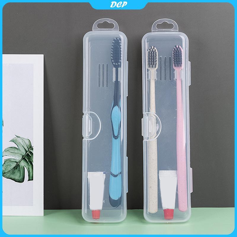 [DCP] Hộp đựng bàn chải đánh răng cầm tay hộp đựng kem đánh răng bằng nhựa [VN]