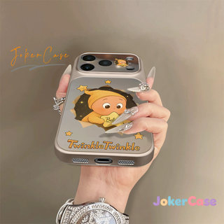 Ốp Lưng Cho IPhone 16 15 11 12 17 13 14 Pro Max 7 15 16 8 Plus XR XS MAX Vỏ gương trang điểm lấp lánh dễ thương