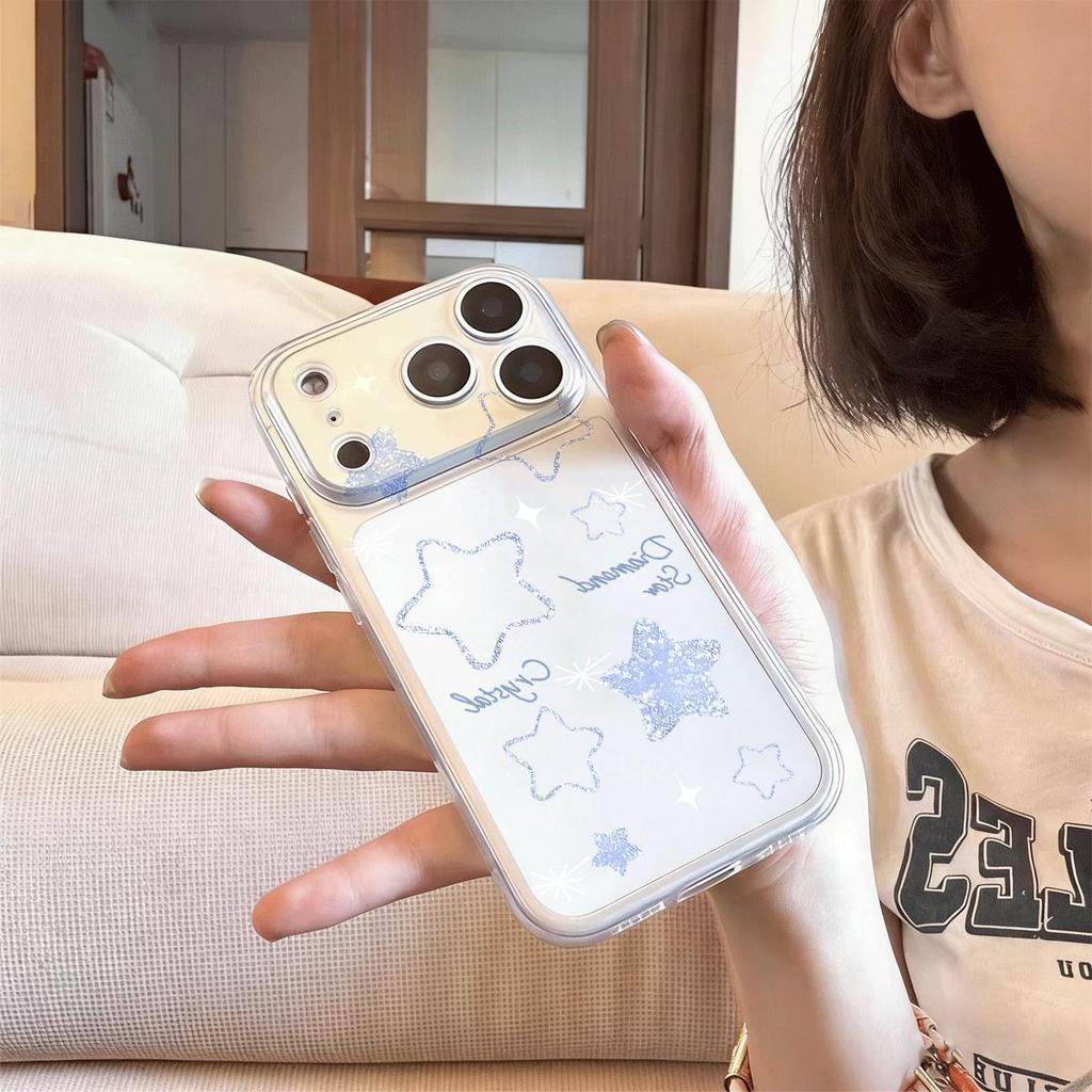 Star Mans Flash Drill cho 16 trường hợp iPhone 17Air Space Case 14/13/11Pro