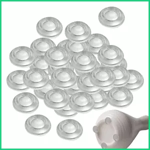 Tấm cản cửa tủ Tấm ốp tủ silicon Tấm chắn trong suốt Tấm chặn chống trượt Công cụ làm mờ âm thanh jiwvn