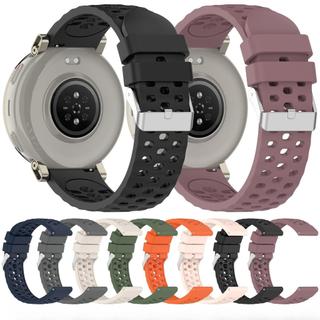 Dây đeo đồng hồ silicon cho Huami Amazfit Active 3 Premium Sapphire Edition 45mm Vòng tay thể thao có thể tái sử dụng