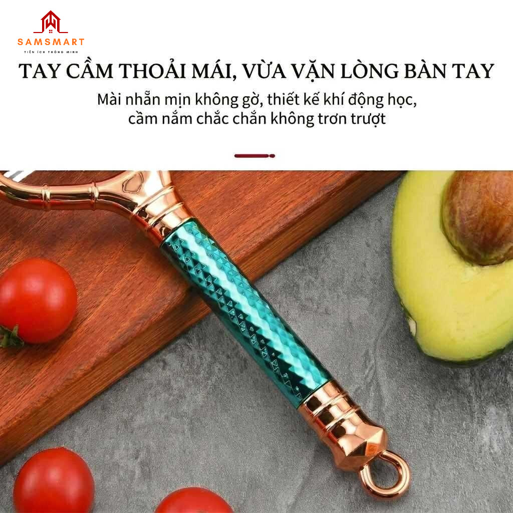 Dao Nạo, Gọt Vỏ Inox Chữ Y Đa Năng – Sắc Bén, Bền Bỉ, Dụng Cụ Nhà Bếp Cao Cấp