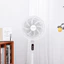 Đen Trắng Đàn Hồi Phong Cách Quạt Bao Lưới Bảo Vệ Chống Kẹp Tay Chống Trẻ Em Lưới Bảo Vệ Tầng Đứng Quạt Điện Chống Bụi 26.4.13