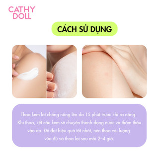 Kem Lót Trang Điểm Chống Nắng Dành Cho Body Cathy Doll Cc Body Sun Primer SPF50+ PA++++ 140ml