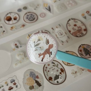 Washi tape PET tape bế viền Yier Splendor Spring