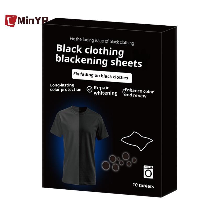 CMinYP 10 Viên Giặt Tăng Cường Quần Áo Màu Phục Hồi Tấm Quần Áo Quần Viên Giặt Ngăn Ngừa Phai Màu Vinh Quang