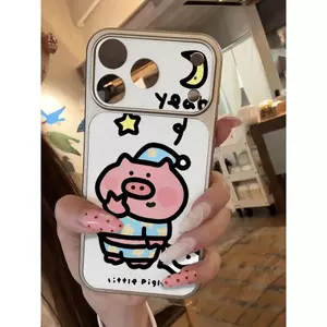 Gấu ngủ trang phụcPhù hợp với vỏ điện thoại sáng tạo iPhone 17 Pro, vỏ Corning 15/16