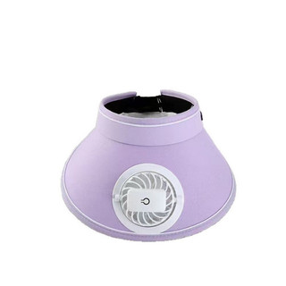 Mũ Kẹo Vành Lớn Có Quạt, Chống Nắng Hiệu Quả, Phù Hợp Du Lịch Unisex