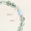 Vòng tay nữ Aquamarine hạt chuyển màu - Mang lại may mắn và vẻ đẹp tự nhiên